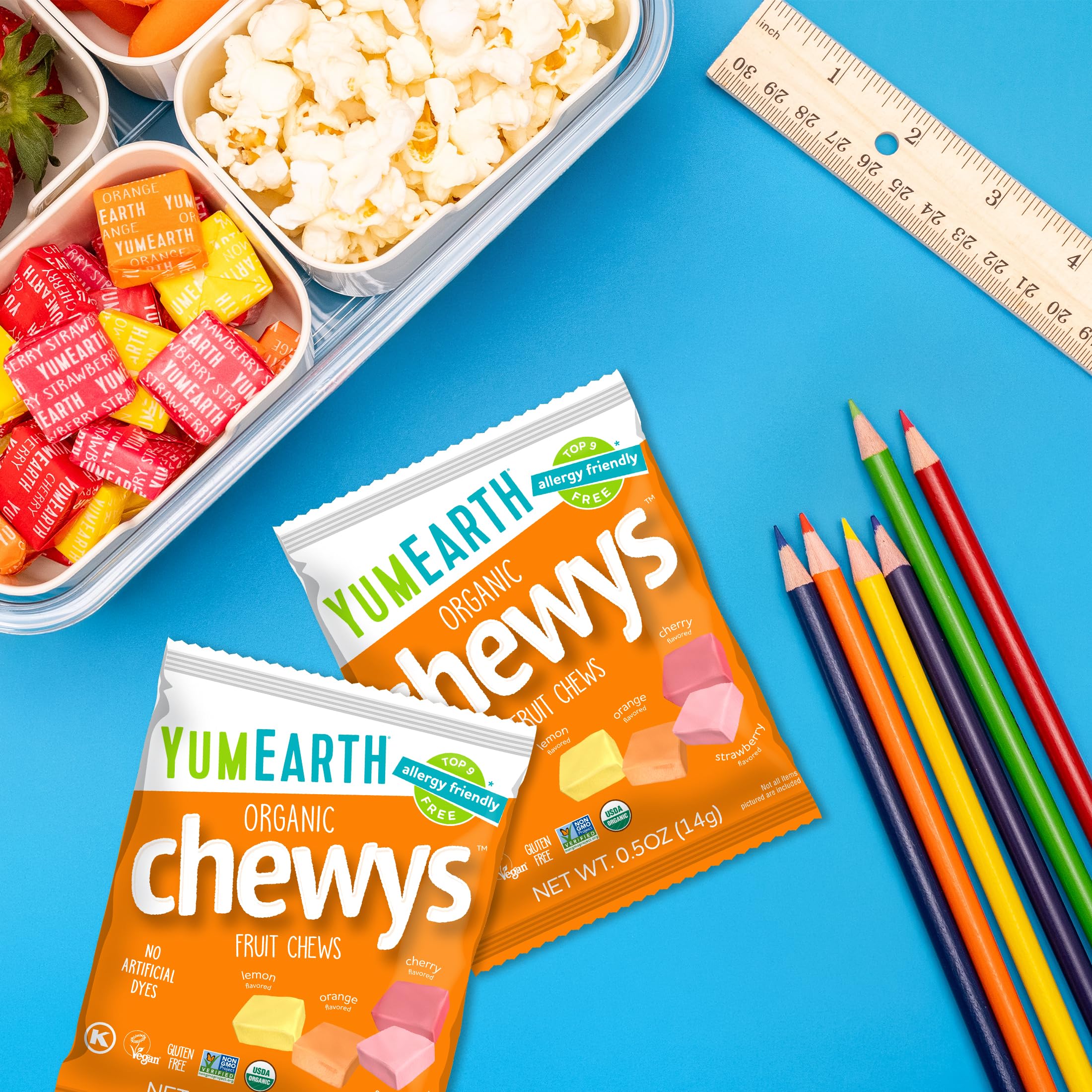 Amazon.com : YumEarth Organic Chewys Fruit Flavored Candy Chews